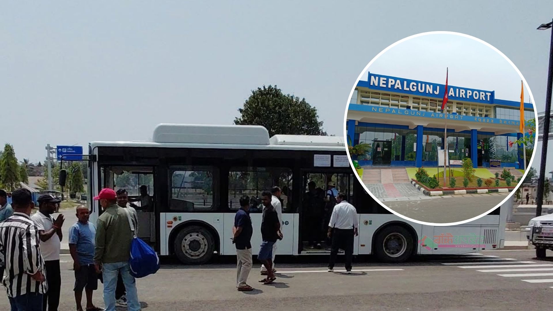 नेपालगन्ज विमानस्थलमा आजदेखि निःशुल्क ट्रलीबस सेवा सुरु