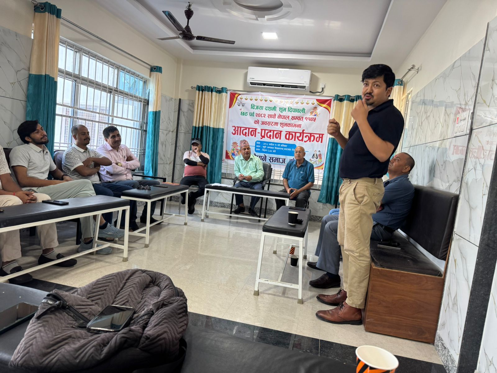 नेपालगन्जमा न्यौपाने समाज बाँकेद्वारा दशैंको शुभकामना आदानप्रदान कार्यक्रम सम्पन्न