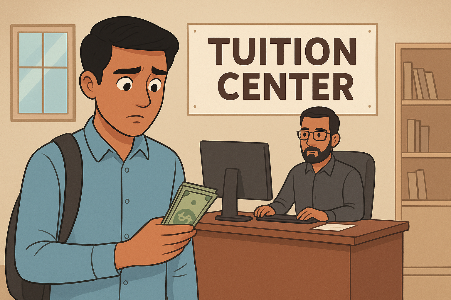 यूएईका विश्वविद्यालयमा पढ्न पैसा बुझाए, ट्युसन सेन्टरमा पुगे