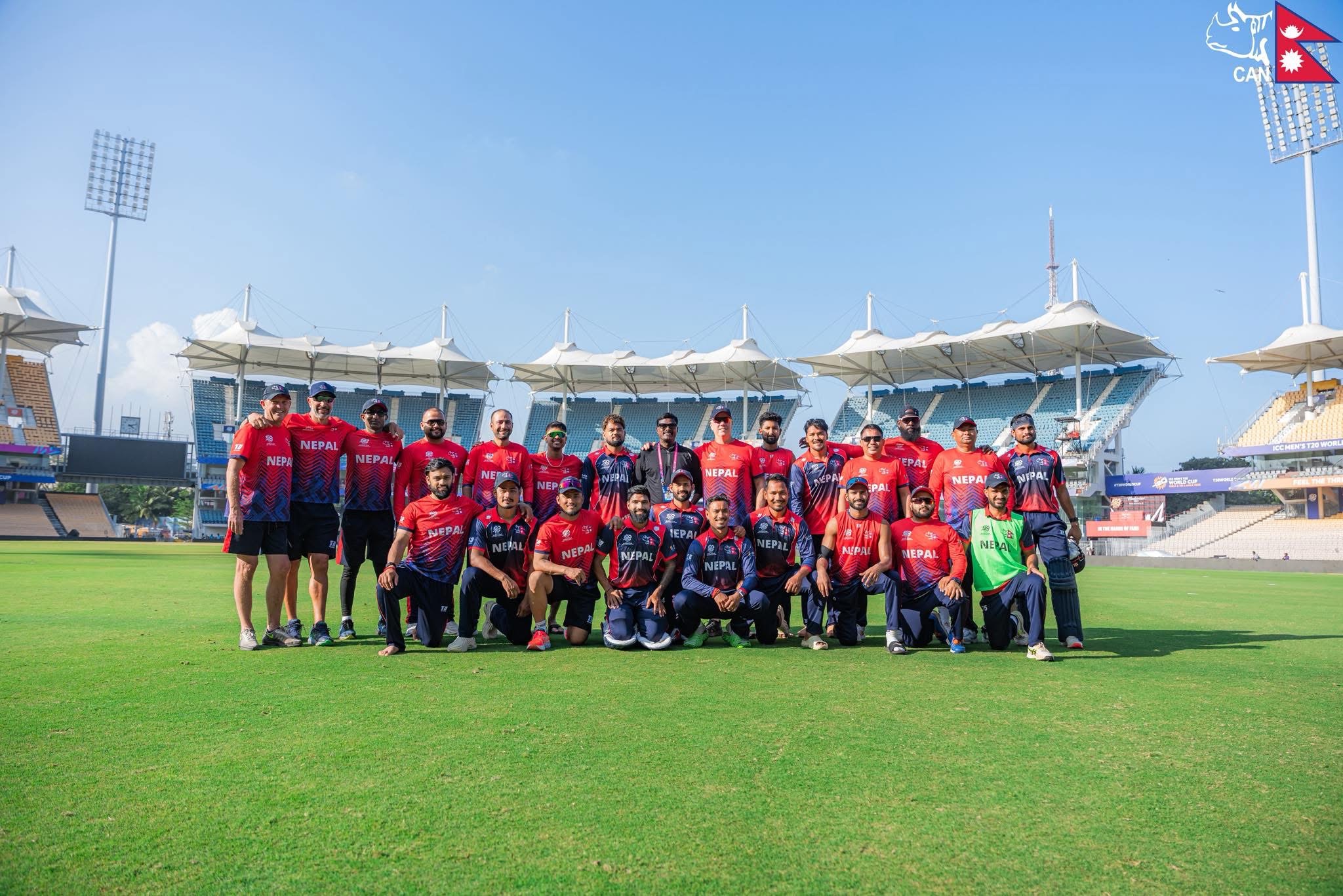 टी-२० विश्वकप : नेपालले आज इङ्ल्याण्डसँग भिड्दै
