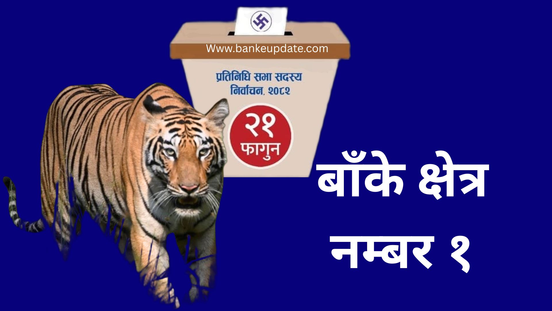 बाँके क्षेत्र नं १ मा मानव–वन्यजन्तु द्वन्द्व व्यवस्थापन प्रमुख चुनावी मुद्दा बन्दै