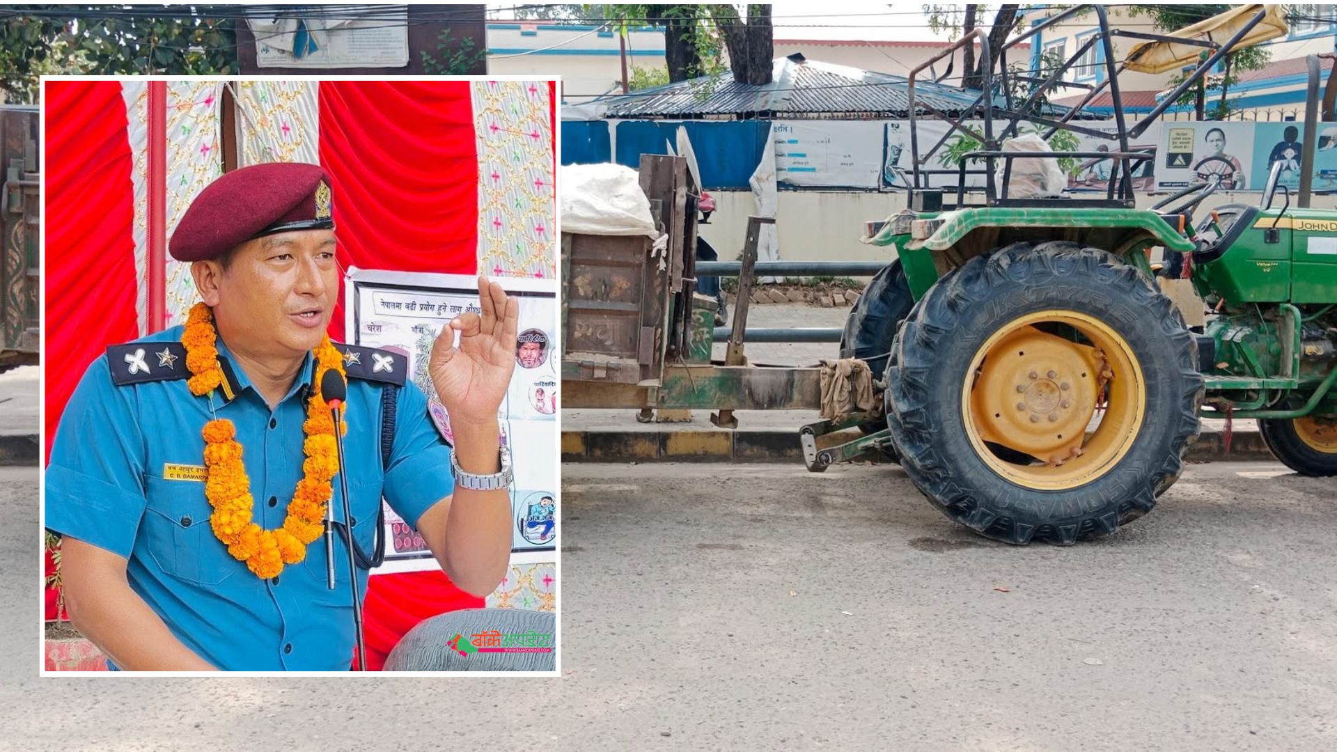 डिएसपी डमरपाल एक्सनमा: अवैध उत्खनन्‌मा कडाइ, धमाधम सवारी साधन नियन्त्रणमा