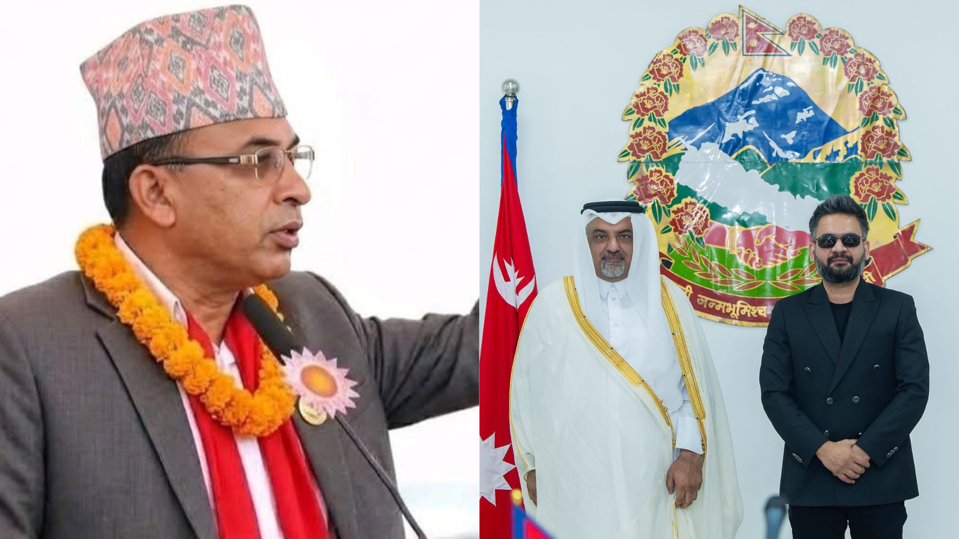 विदेशी राजदूत भेटमा प्रधानमन्त्री शाहको पोशाकबारे एमाले नेता ढकालको आपत्ति